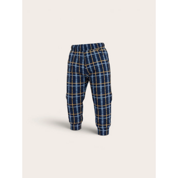 Navy Grid Pajama