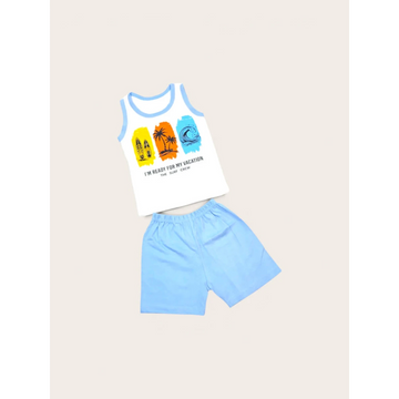 Surf Crew Baby Boy Sleeveless Set