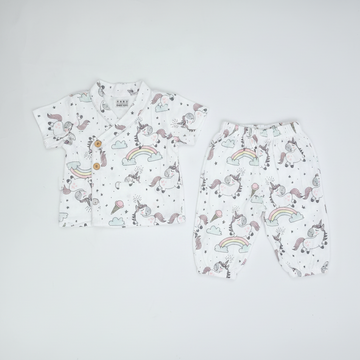Unicorn Rainbow Baby Pyjama Set