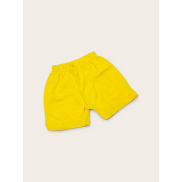 Boys Road Trip Printed Sleeveless Vest & Shorts Set – Yellow