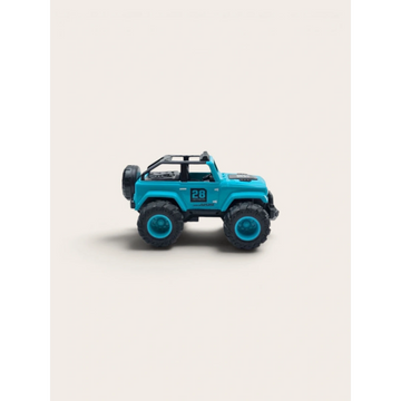 Mini Monster Jeep Toy Car – 4 Colors | Kids Pull-Back Racer