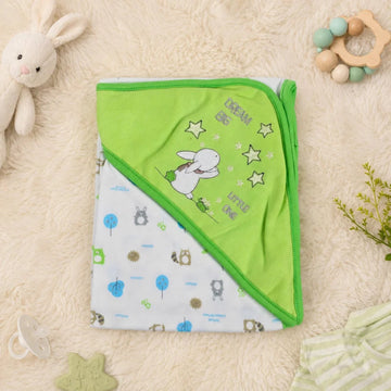 Baby Dream Big Hooded Wrap Blanket – Soft Newborn Swaddle with Hood