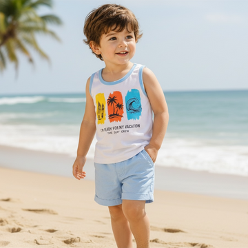 Surf Crew Baby Boy Sleeveless Set