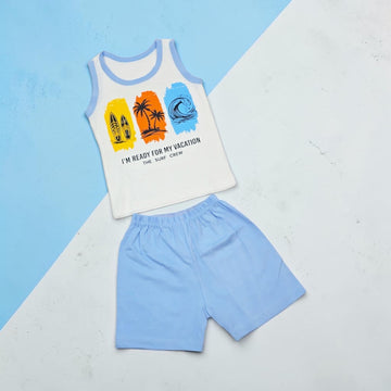Surf Crew Baby Boy Sleeveless Set