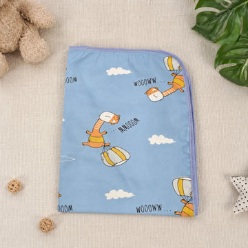 Sky Giraffes Baby Changing Mat