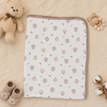 Baby Cherry Print Changing Mat