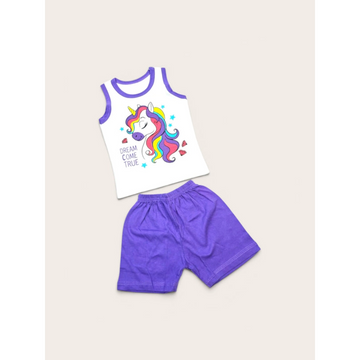 Unicorn Dream Come True Girls Summer Set