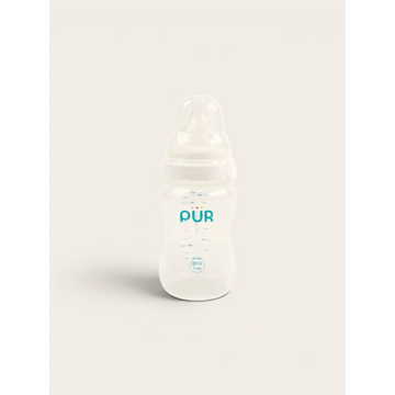 PUR Comfort Feeder Baby Bottle – BPA-Free Silicone Teat 60ml/2oz