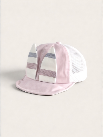Pink Bunny Ear Baby Cap