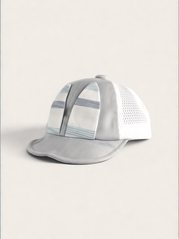 Grey Mesh Baby Cap