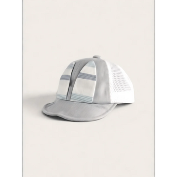 Grey Mesh Baby Cap
