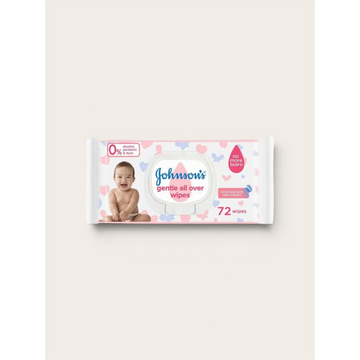 Johnson's Gentle All Over Baby Wipes 72-Pack