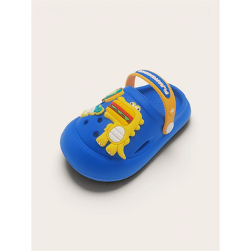 Kids Monster Cartoon Clog Sandals – Anti-Slip Summer Clogs