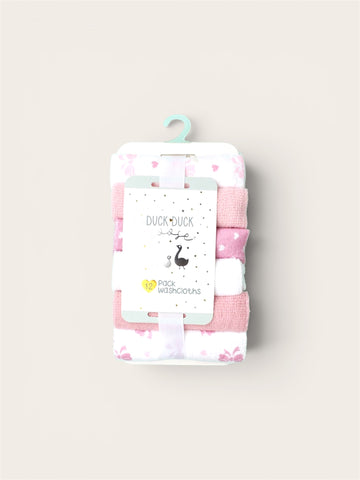 Duck Duck Goose Baby Washcloths 12-Pack
