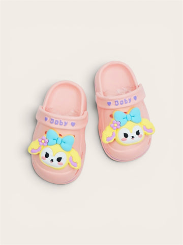 Bow Puppy Baby Girl Clogs