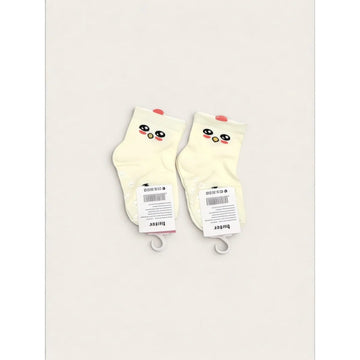 Cute Animal Face Baby Socks – Pack of 6 (Anti-Slip)