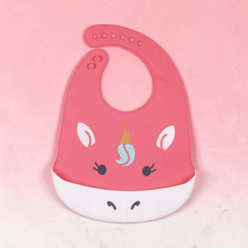 Unicorn Magic Baby Silicone Bib