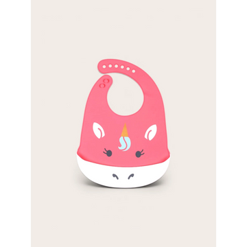 Unicorn Magic Baby Silicone Bib