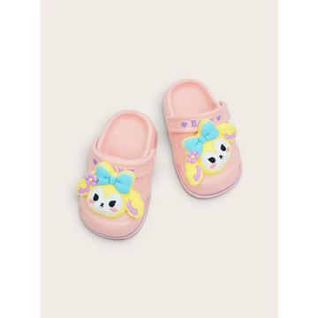 Bow Puppy Baby Girl Clogs