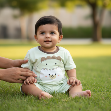 Dino Bear Baby Summer Set