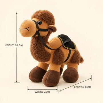 Camel Plush Toy with Saddle