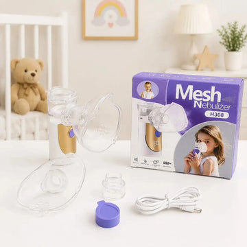 Mesh Nebulizer H308 – Portable Silent USB Inhaler for Kids & Adults