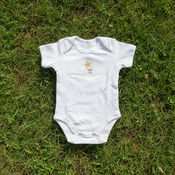 "The Big Game" Baby Co-ord Set – T-Shirt & Striped Shorts