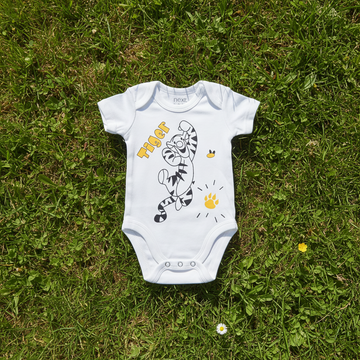 "I Love Mommy & Daddy" Baby Sleepsuit – All-Over Print