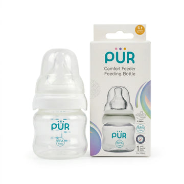 PUR Comfort Feeder Baby Bottle – BPA-Free Silicone Teat 60ml/2oz