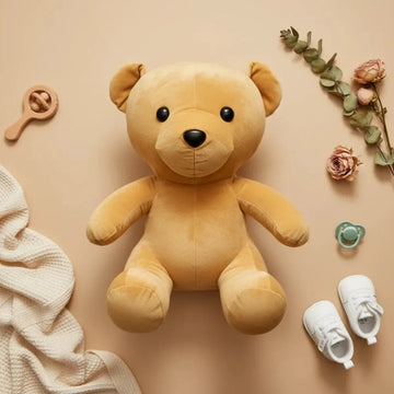 Biscuit the Golden Velvet Teddy Bear