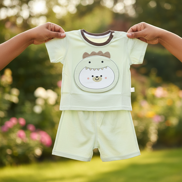 Dino Bear Baby Summer Set