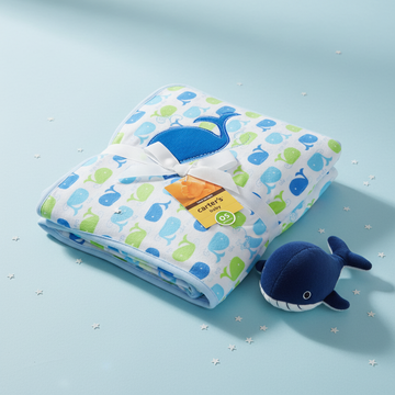 Carter's Whale Baby Blanket