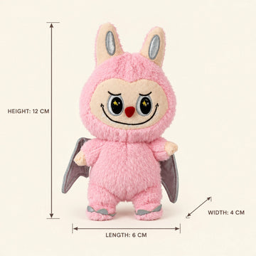 Pink Winged Bunny Plush Toy