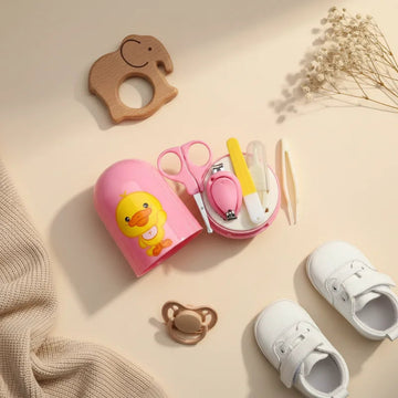 4-Piece Baby Nail Care Set in Duck Capsule Case