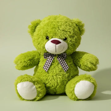 Clover the Green Gingham Teddy Bear