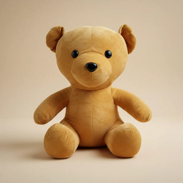 Biscuit the Golden Velvet Teddy Bear
