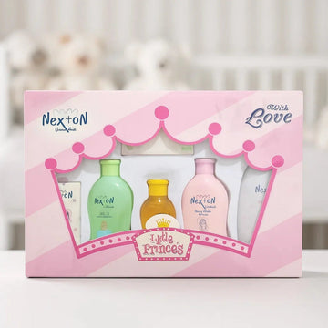 Little Princess Baby Care Gift Set – 5-Piece Newborn Skincare Box