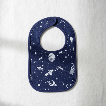 Space Galaxy Baby Bib