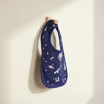 Space Galaxy Baby Bib