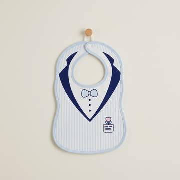 Tuxedo Bow Tie Baby Bib