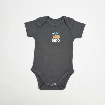 Dino Ribbed Baby Boy Bodysuit