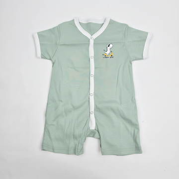 Dino Scooter Baby Boy Romper