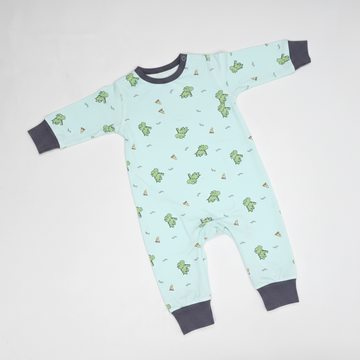 Dino Pizza Baby Sleepsuit