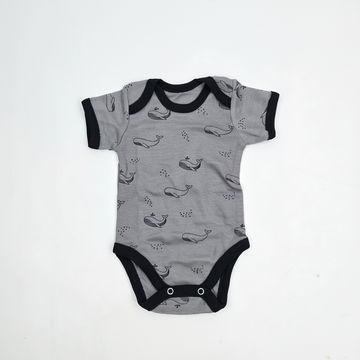 Ocean Whale Baby Boy Bodysuit