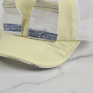 Yellow Bunny Ear Baby Cap